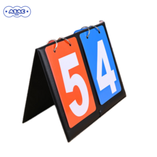 간편 컬러 점수판 아삭스퀘어, 1개, 블랙 한자리