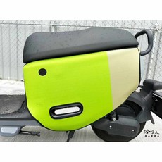 Gogoro EZZY 潛水衣布防刮車套, 1個, 亮綠
