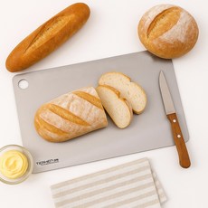 테르헨 316 스텐 도마 무연마제 국산도마, 1개, 눈금형