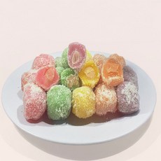 [찰진한상자] 아이들이 좋아하는 오색과일 찹쌀떡 (20g150알3kg) 국내찹쌀사용 오래두고먹을수있는 빙수토핑, 1박스, 3kg