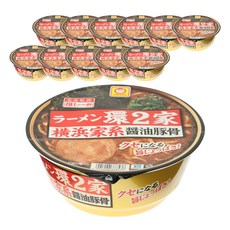 Maruchan 環2家橫濱家系醬油豚骨拉麵 133g, 12入