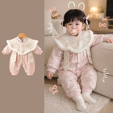 Mixiaotao 蜜小桃 秋冬女童連身裝 過年拜年服