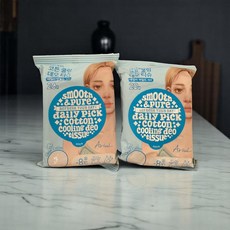 아리얼 스무스앤퓨어 코튼 쿨링 데오 티슈 20매+20매