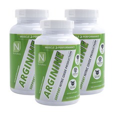 NutraKey 精胺酸膠囊, 100顆, 3罐