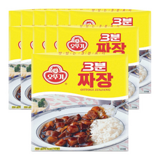 간편식 오뚜기 3분 짜장, 200g, 12개