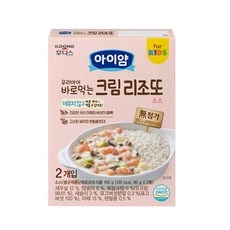 아이얌 우리아이 바로 먹는 소스, 크림새우버섯맛, 180g, 1개