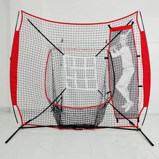 실내 야구 연습망 평면망 피칭네트 연습 타격 피칭, 1개