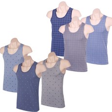 TOUGHGUY 男士純棉背心6件組 TG-9039+9041