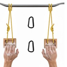 등반 훈련을 나무 행보드 1쌍 손가락 그립 파워 클라이밍 컨디셔닝을 듀얼 포켓 블록 휴대용 너도밤나무 핑거보드 2998127, 등반 훈련을 나무 행보드 1쌍 손가락 그립 파워 클라이