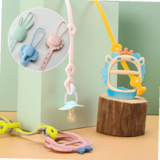 랜덤 실리콘 노리개 다용도 스트랩 홀더 아빠젖병홀더 205019, 본상품선택