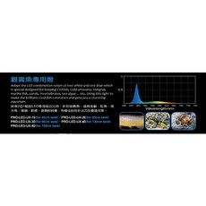 UP 雅柏 UX 系列 觀賞魚專用燈 11cm寬 跨燈 1.5尺-5尺, 1個, 1.5尺