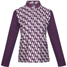 ELEG GOLF 여성 카라 체크 티셔츠