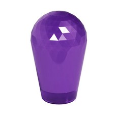 【Channel G】拳霸 QANBA 彩色稜鏡水滴型搖桿頭 美式搖桿球 三和&清水通用 (JLF各系列& LS-32), 紫, 1個