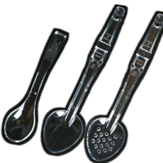 주방 식기 플라스틱 투명 위생 수저 1p, PC써빙스푼 PC325SS(대), 1개