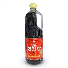 진한 양조간장 1.7L 국물요리 조림용 만능간장 가정용 대용량 액상조미료, 1개, 1ml