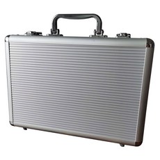 SEETOOGOAMES 500개 용량 빈 알루미늄 포커 칩 케이스 전용, 200 chip capacity