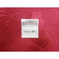 (日製)HLX5 車針/適用車樂美工業縫衣機 1600P/兄弟牌PQ1500S(可車一般布料及彈性布), 車樂美風琴14#原廠車針, 車樂美風琴14#原廠車針
