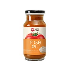 CJ 백설 로제스파게티소스, 610g, 10개