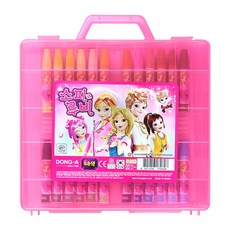 설래임 동아 소피루비 크레파스, 48색