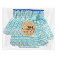 장갑이네 국내생산 꼬마손 어린이 면장갑 키즈 작업장갑 체험학습 텃밭 가드닝 갯벌 체험 장갑 초록, 그린(초록 M(저학년용) 5켤레(묶음), 1개