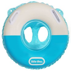 [ KOS }리틀타익스 원형보행기 여름 소형 감성튜브 유아동튜브 손잡이 물놀이 보행기튜브, 혼합색상, 1개