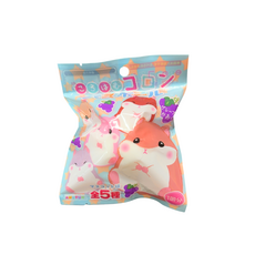 可瓏小倉鼠造型公仔 全5種 葡萄香味, 1605新倉鼠(日本), 1個