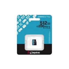 Kingston 金士頓 Canvas Go! Plus microSD 記憶卡，支援 4K 錄影與高速讀取, 512GB, 1個