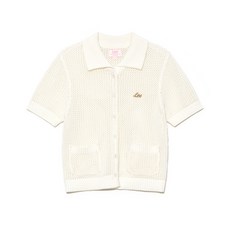 브랜드정품 리 LEE 우먼 카라 스카시 가디건 아이보리 238187