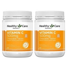 비타민C 500정 헬시케어 정품 vitamin c 500mg 2통, 2개