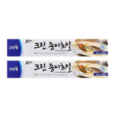 크린랲 크린랩 종이호일 30cmx20m, 2세트, 1개