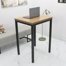 사무실 키 높이 H986 미니 스텐딩 데스크 700 x 550 책상 철제 높이 맞춤 가능, 09. 아카시아