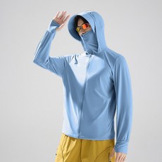 남성 자외선 차단 재킷 후드집업 쿨링 바람막이 탈부착 썬캡