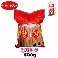 국내산 영지버섯 절영지 자른영지 500g 한국, 1개, 500