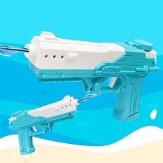 스트레이트 워터전자물총 블루, 1개