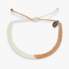 Pura Vida 美國手工編織窄版防水蠟線可調式衝浪手環, 1個, 雙色中性