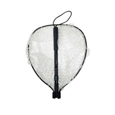 물고기뜰채 대형 그물 뜰채 낚시 해루질 큰 선상 방파제 저수지, 5_블랙 실리콘