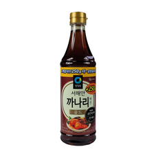 청정원 서해안 까나리액젓 500g 식품 > 장/소스 소스/드레싱/식초 육수/액젓 기타액젓, 1kg, 2개