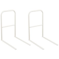 기쿠야 침대 사이드 가드 2개 세트 폭 27×안길이 40×높이 45 cm 화이트 TP-3303