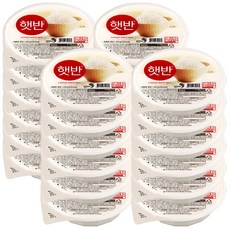 햇반 큰공기, 210g, 24개