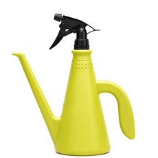 多功能細霧噴壺 360°可旋轉噴頭 噴灑/澆灌兩用, TY - 0 - 073 果綠1L月牙款, 1個
