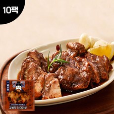 킹닭 갈비맛 닭다리살 100g x 10팩 통닭다리살 통다리살 식단관리 닭다리 순살, 10개