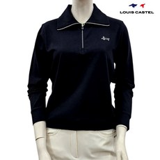 루이까스텔 여성 가을 간절기 와이드카라 반집업 기능성 긴팔 티셔츠 7LETS903