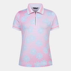 레노마골프 여성 플라워 패턴 카라 반팔 티셔츠 RWTPM6122-403 2802582