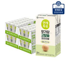 연세두유 무가당 고칼슘 오리지널 96팩, 190ml, 96개