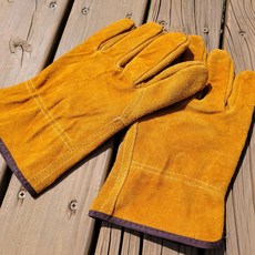 용접 작업용 전피장갑, 상세페이지 참조, 1개