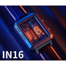 니키시 램프 닉시튜브 손목 시계 사이버펑크 조명 진공관 IN-16