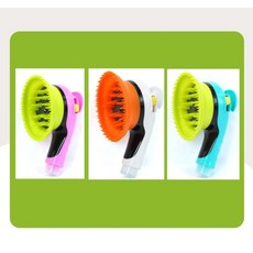 센스반려 동물 수전 온 오프 컨트롤 프리미엄 샤워 헤드 목욕 빗질 리셀 애견 샤워기, 1개, 블루