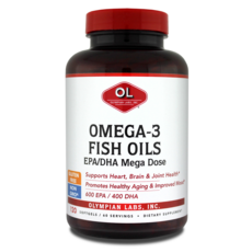 OLYMPIAN LABS Omega 3魚油軟膠囊, 1罐, 120顆, 1罐