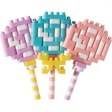 카와다 Kawada 나노블럭 롤리팝캔디 NBC-306 일본정품