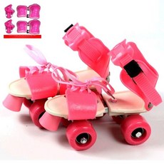 탈부착 롤러스케이트 바퀴 신발 인라인 롤러슈즈 휠, 1개, 핑크 22 32 장비 6종 3 6세